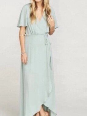 Show Me Your Mumu Sophia Wrap Maxi Dress | Medium